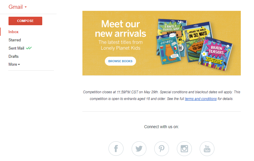 Link twitter to your newsletter