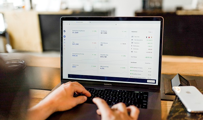 man analysing ppc results